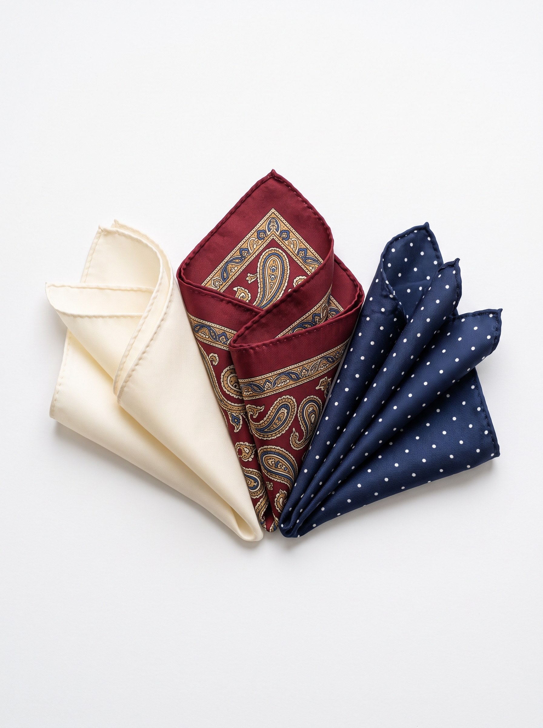 Pocket Squares — bespoke accessories at The Black Lapel