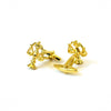 GOLD PLATED WEIGH SCALE CUFFLINKS