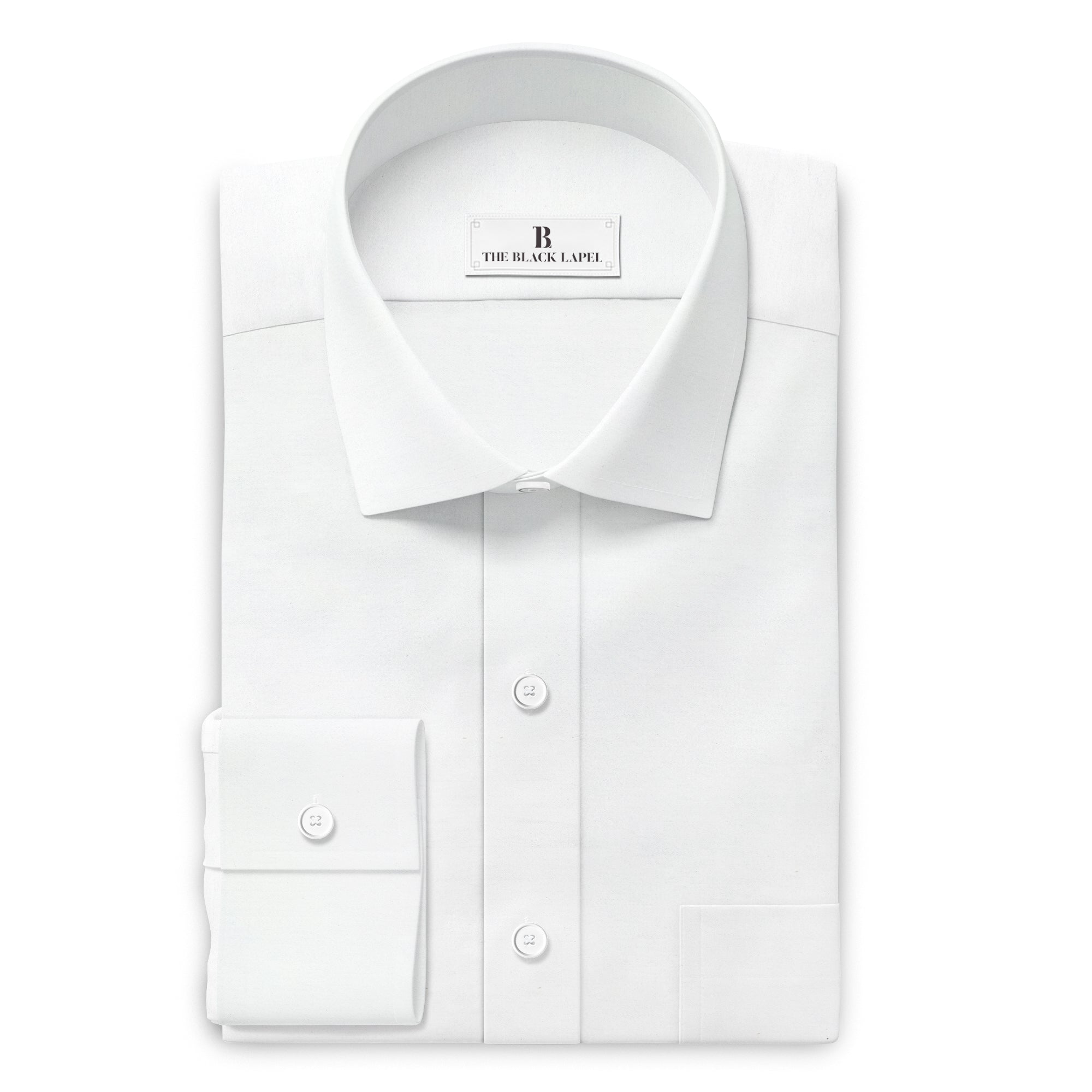 NATURAL WHITE WRINKLE FREE COTTON SHIRTS