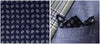 Grey and blue over dark blue base - Leaf