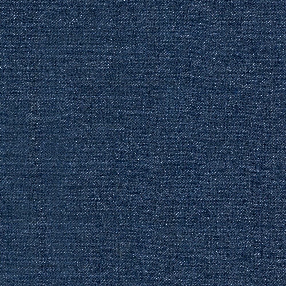 ZAANSE  YALE BLUE WOOL BLENDED TROUSER