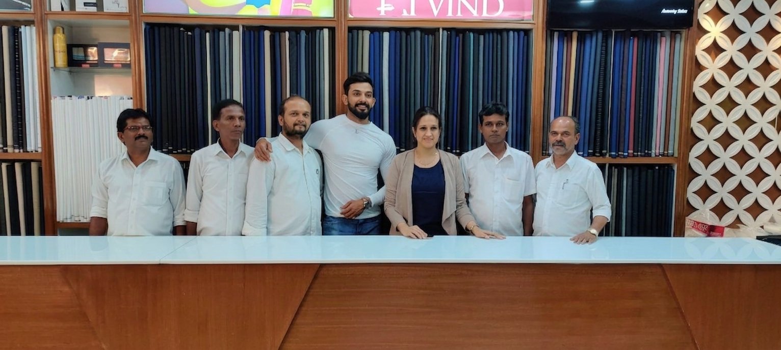 The Black Lapel team at the Adyar atelier